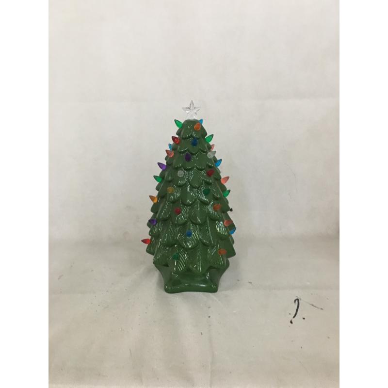 Ceramic Christmas Tree Night Light