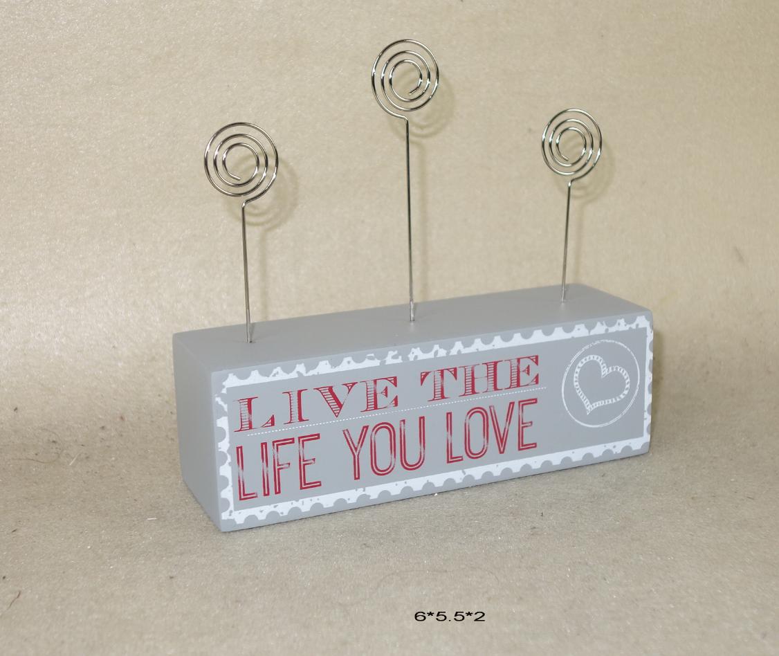 metal photo clip holder,card holder