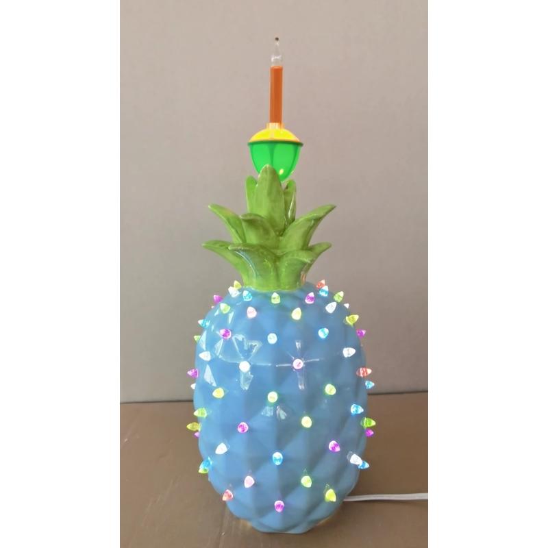 Ceramic Pineapple Bubble Night Light