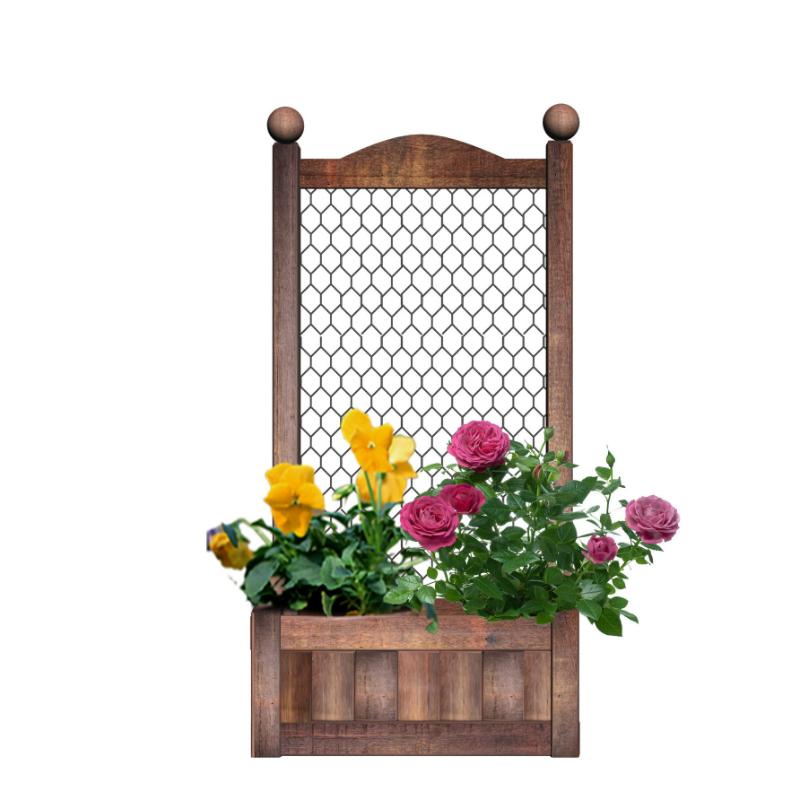 Wall Mounted Planter Trellis