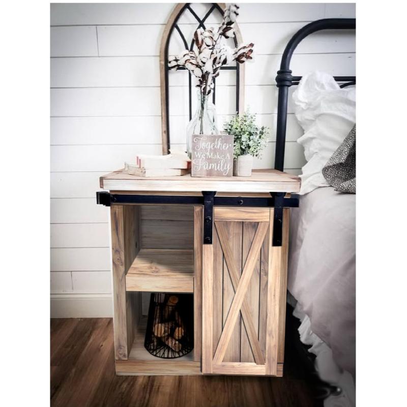 Barndoor Side table