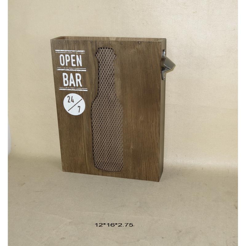 Wine Cork Holder Display Collector with opener